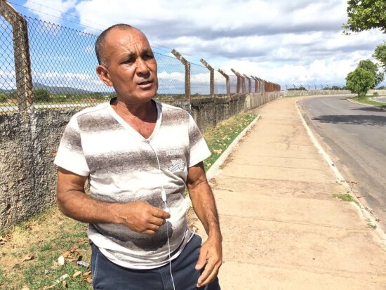 Orlando Pereira da Silva, morador de Aragarças e filho de participante da Revolta.
