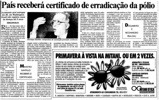 > Estadão - 15/9/1994