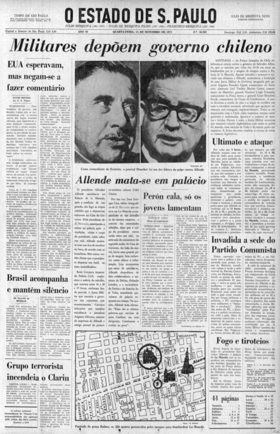 O Estado de S.Paulo - 12/9/1973