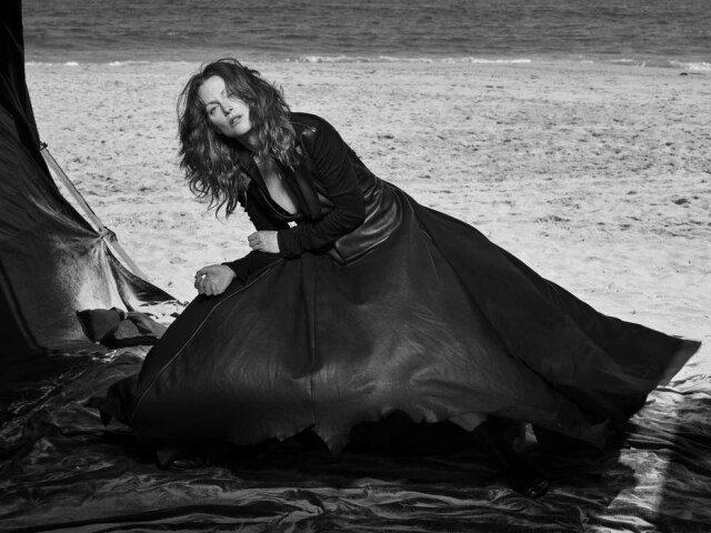 EFE/Peter Lindbergh A atriz Julianne Moore para as lentes de Peter Lindbergh