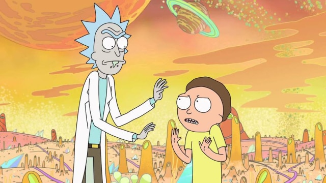 Reprodução de cena de 'Rick and Morty'/Cartoon Network Terceira temporada da série contou com mulheres escrevendo os episódios.