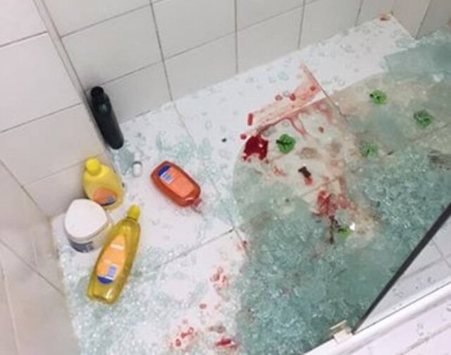 Reprodução/ Facebook 'Corri com o coração na boca, e me deparei com uma cena de terror', escreveu