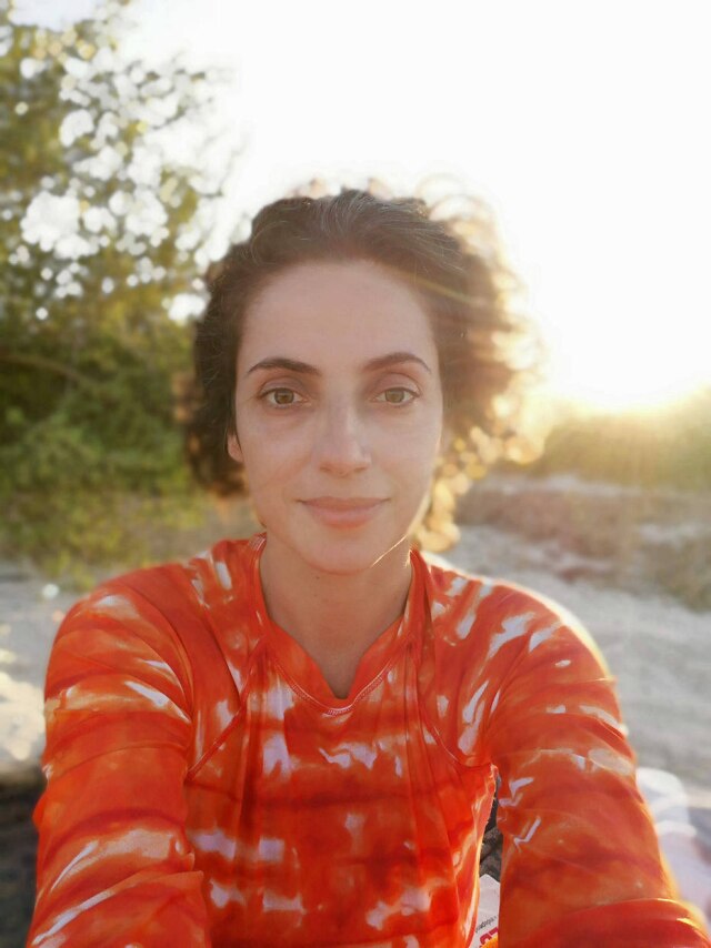 Arquivo pessoal A escritora Camila Goytacaz, mãe de José, que morreu com onze dias de vida.