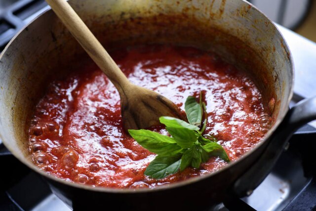 Molho de tomate perfeito.