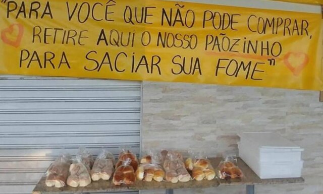 Padaria Dolci Nonna / Divulgação O projeto conta atualmente com três pontos de distribuição na cidade.