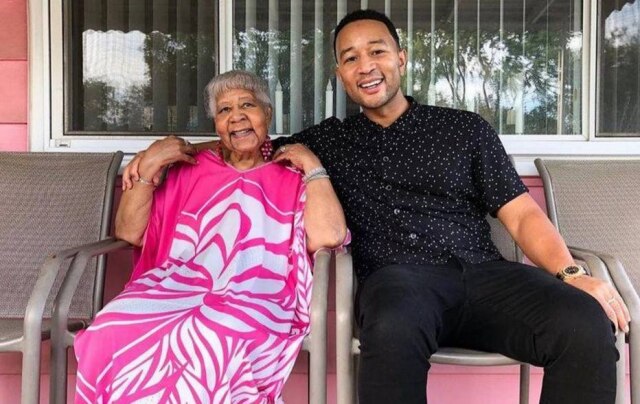 Instagram/ @johnlegend John Legend revelou que a avó viu seu primeiro Grammy