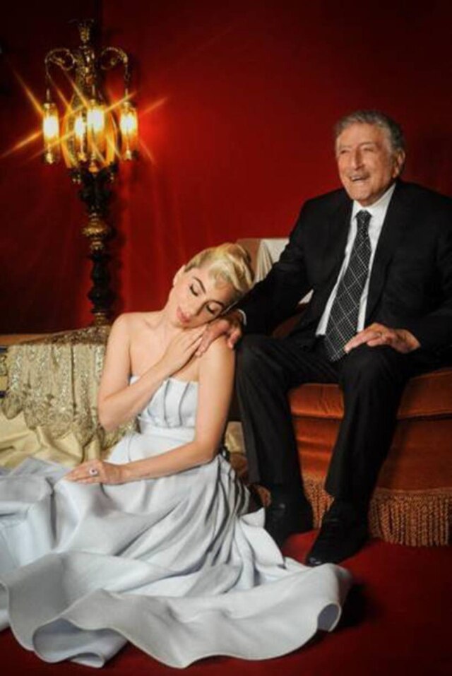 Divulgação / Kelsey Bennett Lady Gaga e Tony Bennett em nova parceria
