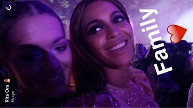 Reprodução/Rita Ora Snapchat