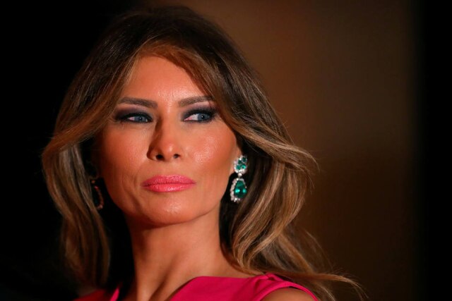 REUTERS/Carlos Barria/File Photo Melania Trump, primeira-dama dos EUA, curtiu um tuíte que falava mal de Donald Trump.