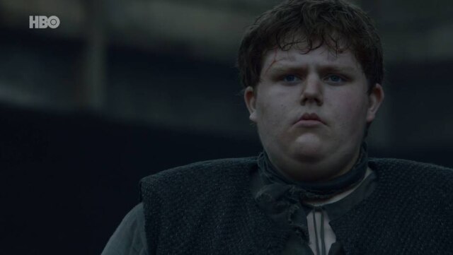 Cena da série 'Game of Thrones' / HBO O motivo do personagem Hodor só falar 'hodor' chocou os fãs de 'Game of Thrones' no quinto episódio da sexta temporada.