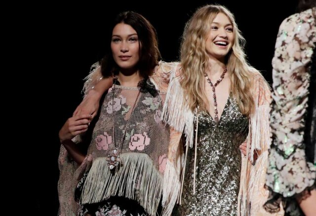 EFE/Jason Szenes As modelos Bella e Gigi Hadi são irmãs