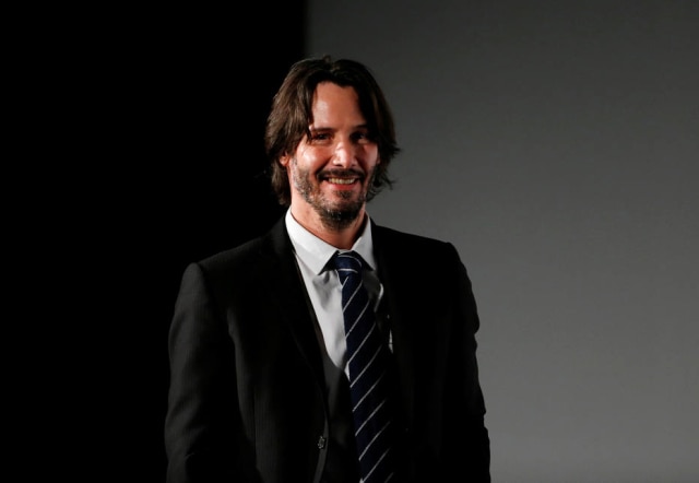 Kim Kyung-Hoon/Reuters Ator Keanu Reeves, ator principal de 'John Wick: Capítulo 3'