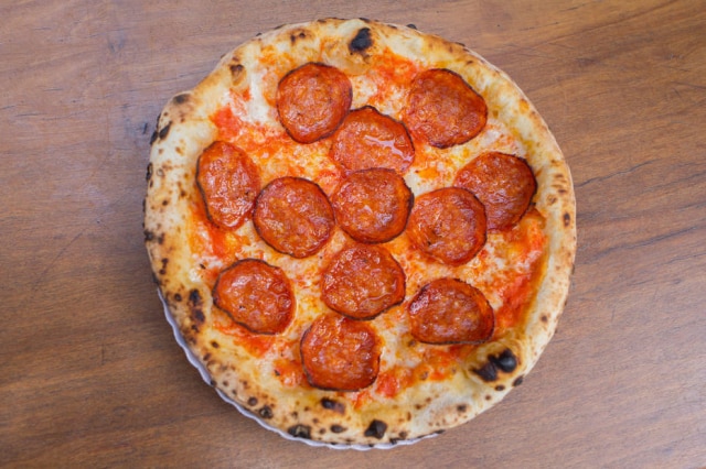 Carol Nuñes Pepperoni is in the house. Pizza lançada para a inauguração da nova unidade