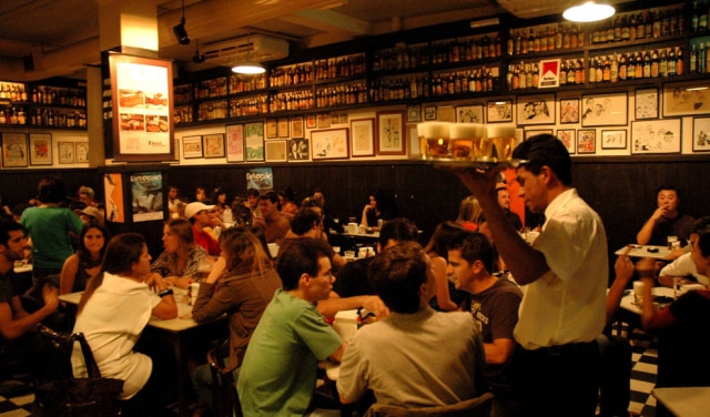 Bar Filial, na Vila Madalena 