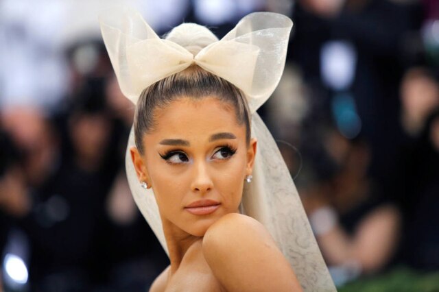 Eduardo Munoz/ Reuters Ariana Grande chega ao Met Gala, maio de 2018