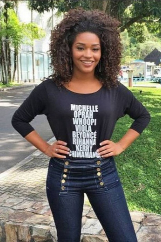 Reprodulção/Instagram Atriz Juliana Alves recebe mensagem racista na internet