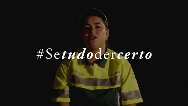 Reprodução peça publicitária 'Se Tudo Der Certo' Campanha tem uma página no Facebook, para que outras pessoas compartilhem o amor por suas profissões