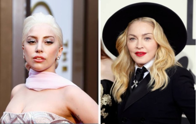 Lucas Jackson / Reuters | Danny Moloshok / Reuters As artistas Lady Gaga e Madonna