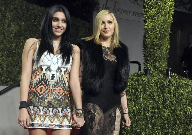 Axel Koester/The New York Times Lourdes Leon e Madonna