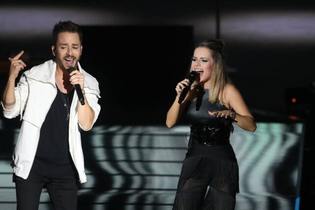 Alex Silva / Estadão Sandy e Junior comemoram 30 anos de carreira em maio de 2019.