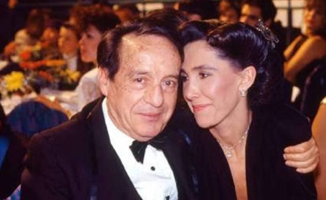 Twitter / @FlorindaMezaCH Roberto Bolaños e Florinda Meza, casal de artistas que interpretou Chaves e Dona Florinda.