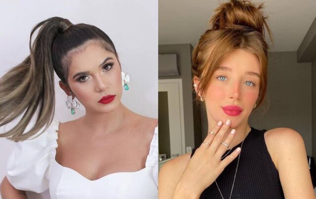 Instagram/ @gizellybicalho | Instagram/ @dudareisb Gizelly Bicalho e Duda Reis vão juntas à Delegacia da Mulher