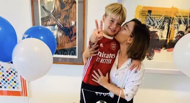 Reprodução Twitter / Regiane Alves A festa temática de João Gabriel, filho da atriz Regiane Alves, foi do time de futebol espanhol Real Madrid