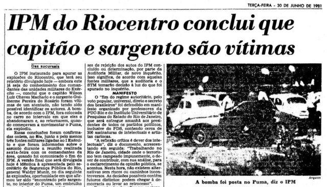 Acervo/Estadão > Estadão - 30/6/1981