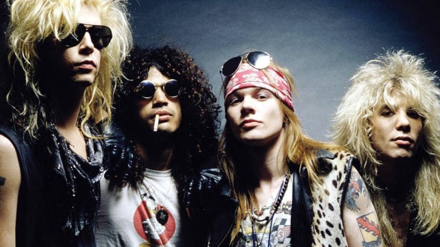 Divulgação A banda Guns N'Roses.