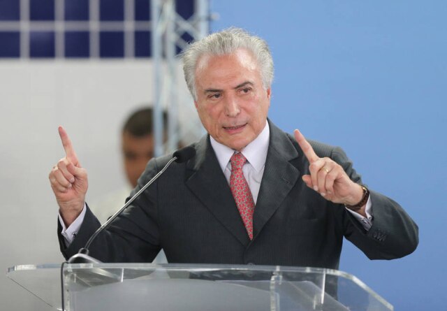 Nilton Fukuda/Estadão O presidente Michel Temer