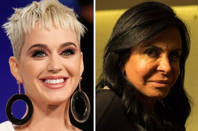 Danny Moloshok / Reuters | Daniel Teixeira / Estadão Cantoras Katy Perry e Gretchen