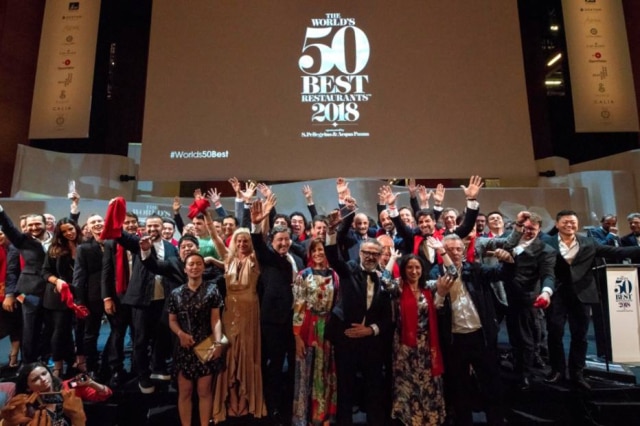 The World's 50 Best Todos os vencedores do 50 Best 2018.