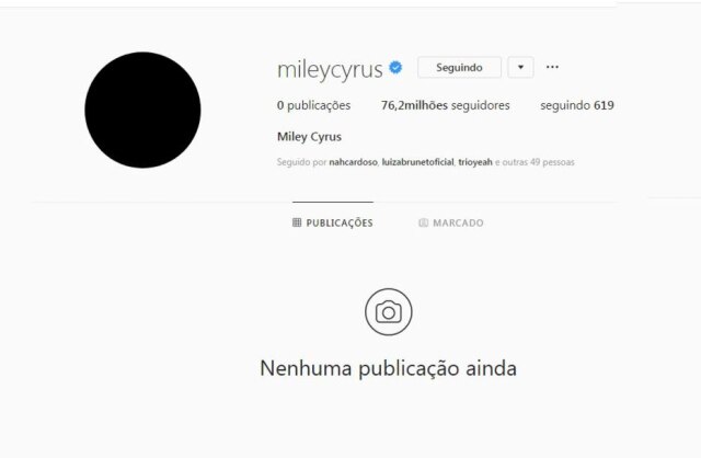 Instagram Instagram de Miley Cyrus