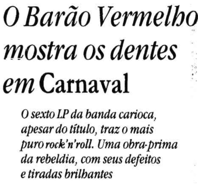 Estadão Lançamento do disco 'Carnaval' no Dama Xoc.