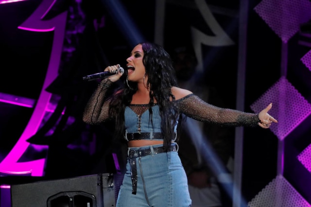 Lucas Jackson/Reuters Demi Lovato cancelou seis shows que faria na América do Sul.