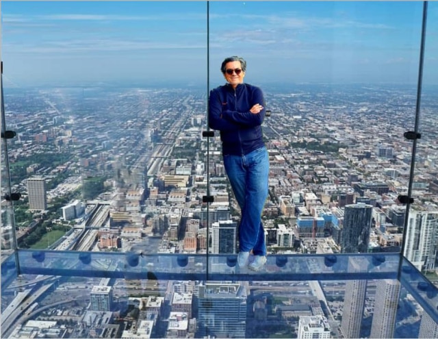 Arquivo pessoal Luiz Thadeu em Auckland, na Nova Zelândia.