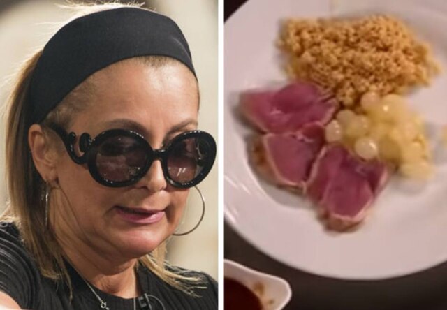 Band / Divulgação | Reprodução de 'MasterChef Brasil' (2016) / Band Adriana serviu carne de porco crua no 'MasterChef' em 2016