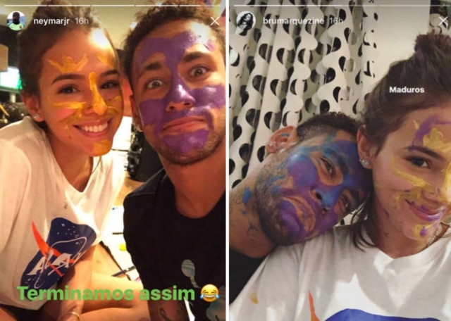 Reprodução/Instagram Neymar e Marquezine: um amor de conto de fadas