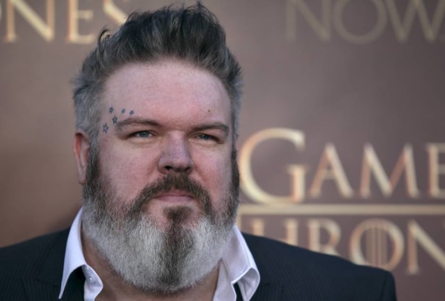 REUTERS/Robert Galbraith Kristian Nairn, o Hodor de 'Game of Thrones', quer que o direito ao casamento entre pessoas do mesmo sexo seja legalizado na Irlanda do Norte.