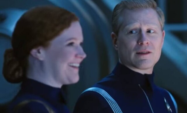 Reprodução de cena da série 'Star Trek: Discovery' (2017) / CBS 'Isso é legal para caral*o', disse personagem