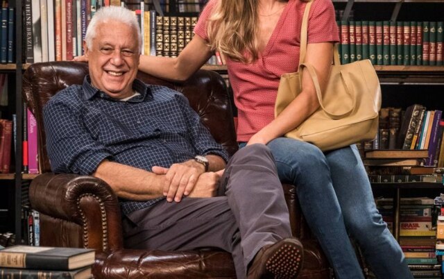 Victor Pollak / Globo / 'Bom Sucesso' / Divulgação Antonio Fagundes como Alberto em cena de 'Bom Sucesso'.
