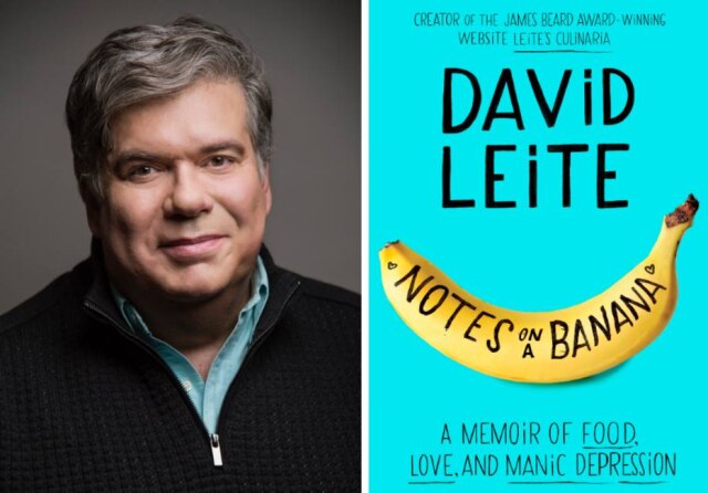 Bob Carey e Dey Street Books David Leite, autor do livro Notes on a Banana