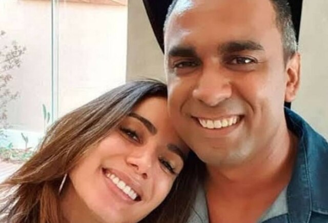 Instagram / @anitta Anitta com o irmão Felipe Terra