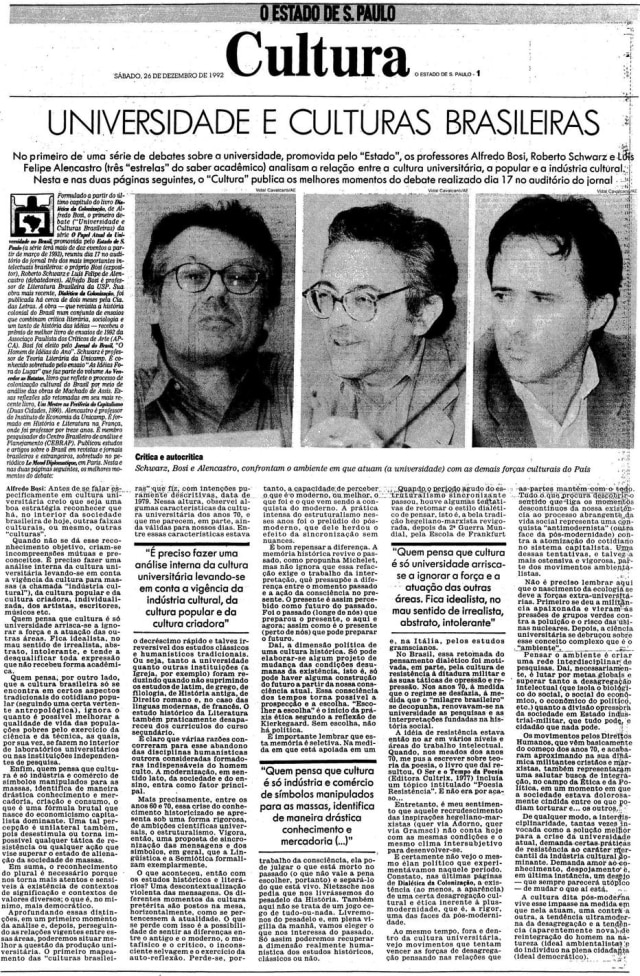 Acervo/Estadão > Estadão- 26/12/1992