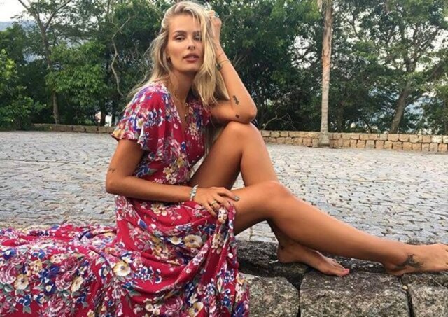 Instagram.com/yasminbrunet1 Yasmin Brunet é vegetariana e militante da causa