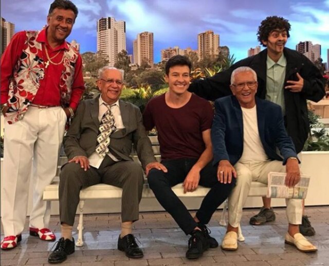 Instagram / @rodrigofaro Paulinho Gogó, João Plenário, Rodrigo Faro, 'Cazalbé' e Sangue.