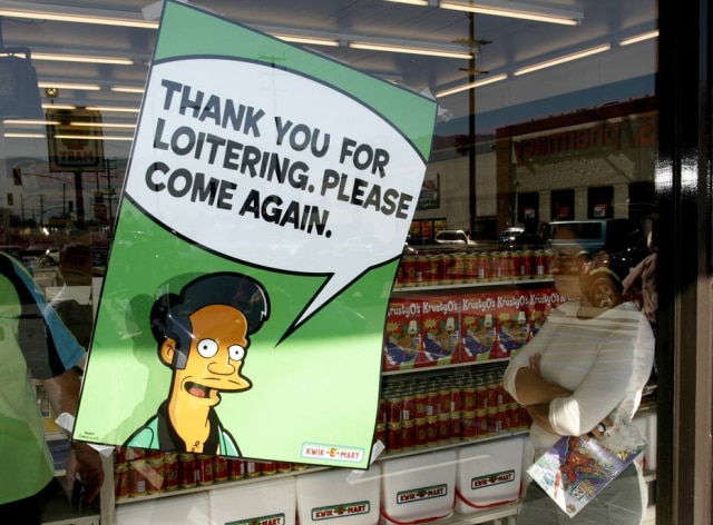 Fred Prouser / Reuters O personagem Apu.