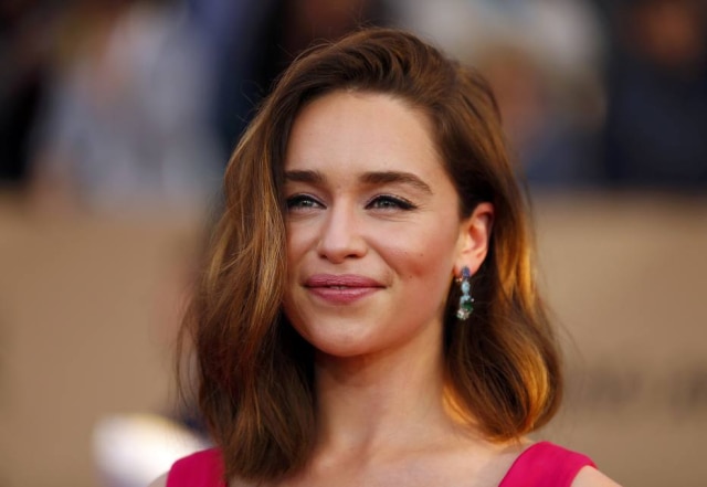 Mike Blake/ REUTERS Emilia Clarke interpreta Daenerys Targaryen na série 'Game of Thrones', que termina em 2019