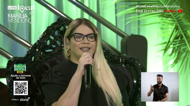 Reprodução YouTube/ mariliamendoncareal Marília Mendonça ocupa o primeiro lugar em ranking das lives musicais mais vistas no YouTube