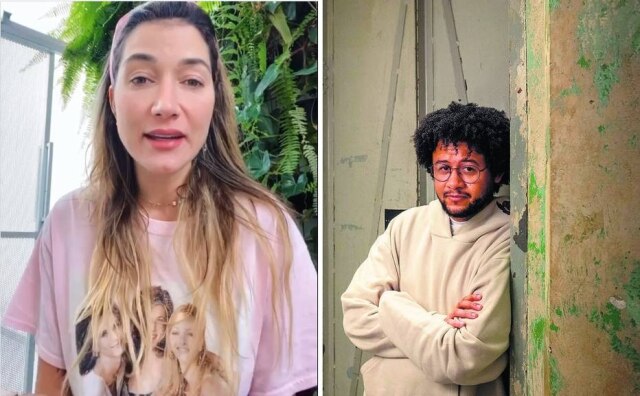 Instagram / @gabrielapugliesi | Daniel Teixeira / Estadão Gabriela Pugliesi e Emicida.